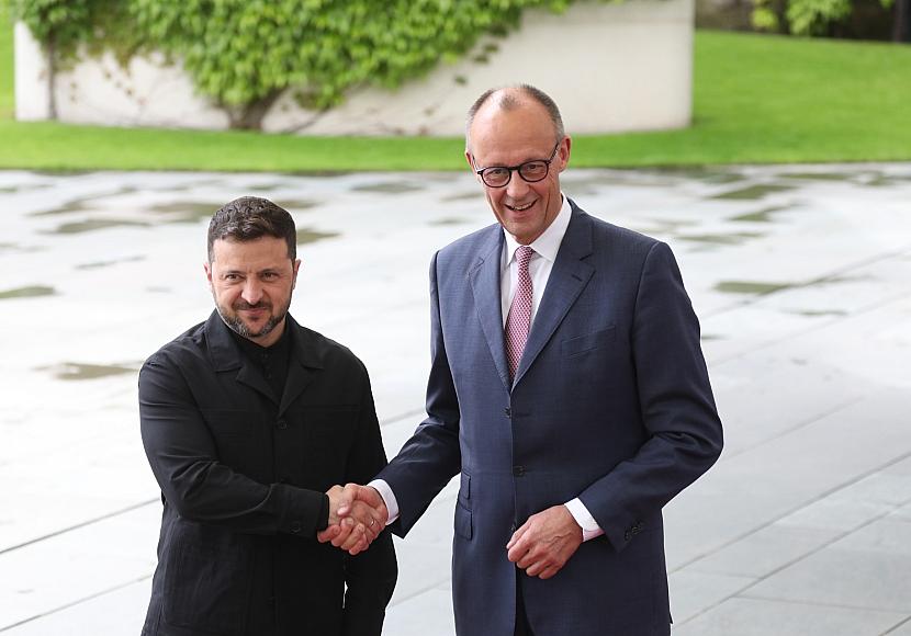 Selenskyj von Merz im Kanzleramt empfangen