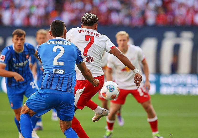 1. Bundesliga: Kombinationsstarkes Leipzig schlägt Heidenheim