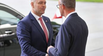 Polens Präsident von Merz im Kanzleramt empfangen