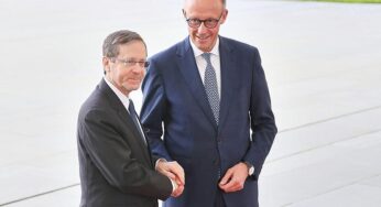 Merz telefoniert mit Israels Präsident über Waffenruhe in Gaza