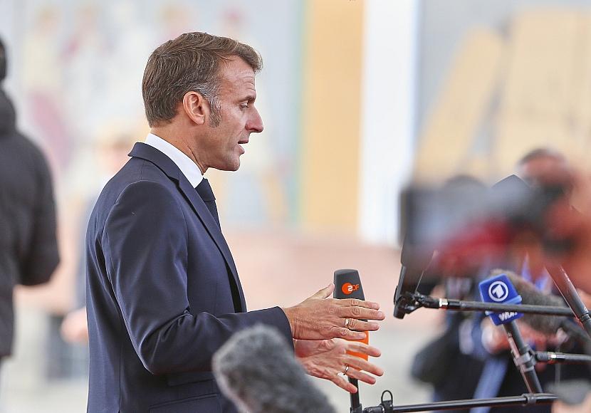 Russische Vermögen: Macron will europäisches Darlehen für Kiew