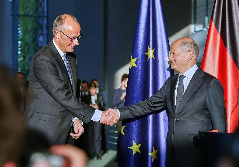 Olaf Scholz will Friedrich Merz unterstützen