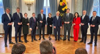 Neujahrsempfang: Steinmeier fordert mehr Schutz für Infrastruktur