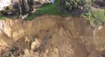 Massiver Erdrutsch begräbt Urlaubsparadies