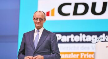 Merz als CDU-Chef mit 91,2 Prozent wiedergewählt