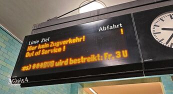 Warnstreiks legen fast überall Nahverkehr lahm