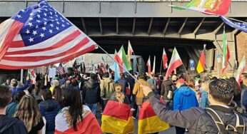 Tausende begrüßen bei Demo in Berlin Angriff auf den Iran