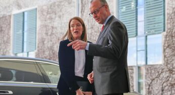 Merz spricht mit EU-Parlamentspräsidentin über Europäischen Rat