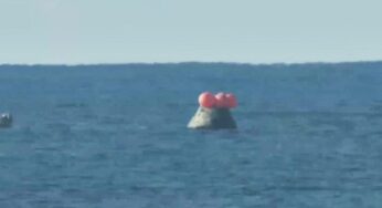 Artemis-2-Kapsel im Pazifik gelandet