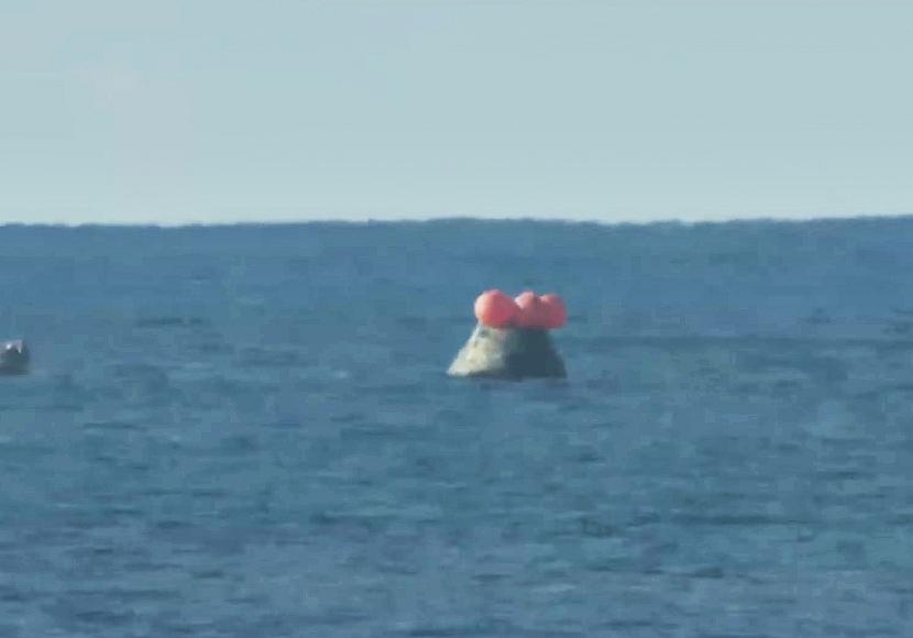 Artemis-2-Kapsel im Pazifik gelandet