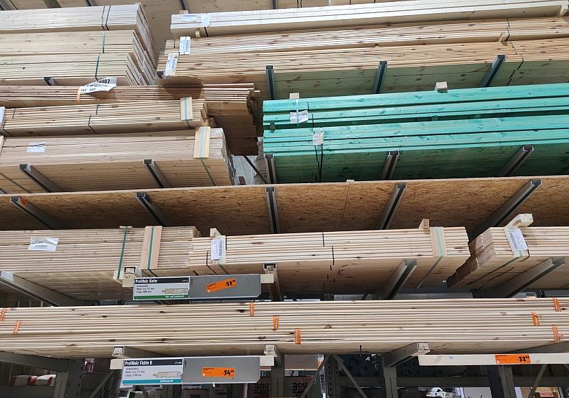 Preise für viele Baumaterialien deutlich gestiegen