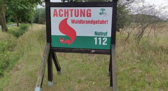 Feuerwehrverband warnt vor Vegetationsbränden durch Hitze