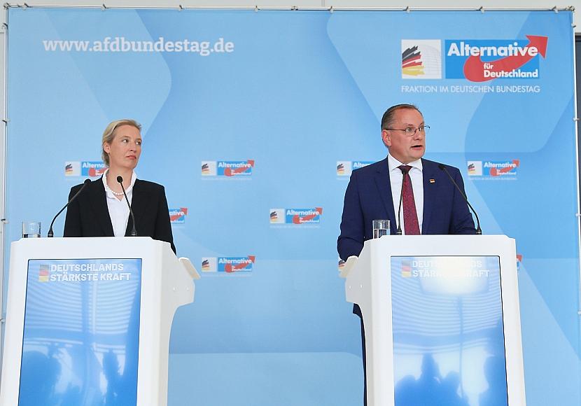Chrupalla verteidigt AfD-Doppelspitze gegen interne Kritik