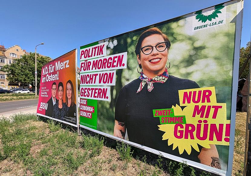Grüne und Linke planen Rekord-Wahlkampfbudgets in Ostdeutschland