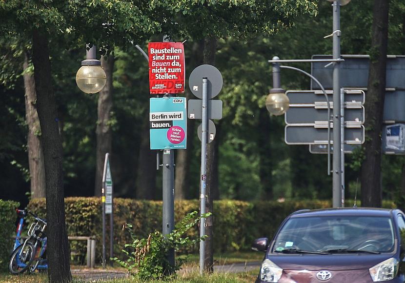 Umfrage: CDU in Berlin wieder knapp vor Linken